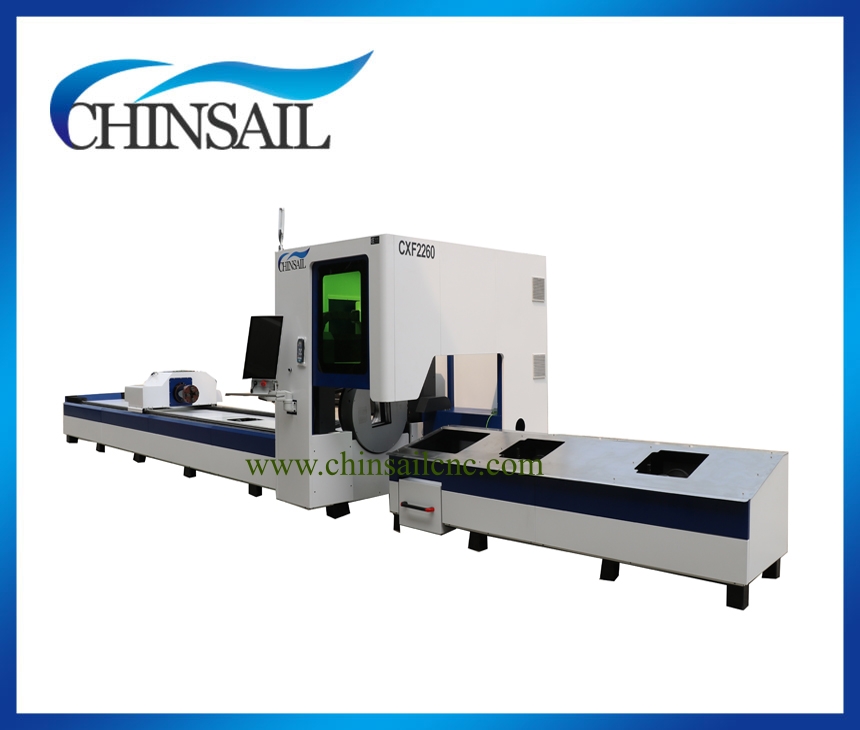 pipe tubes fiber laser cutting machine CXF2260