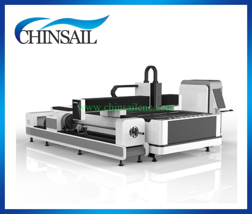 metal plate and pipe fiber laser cutting machine