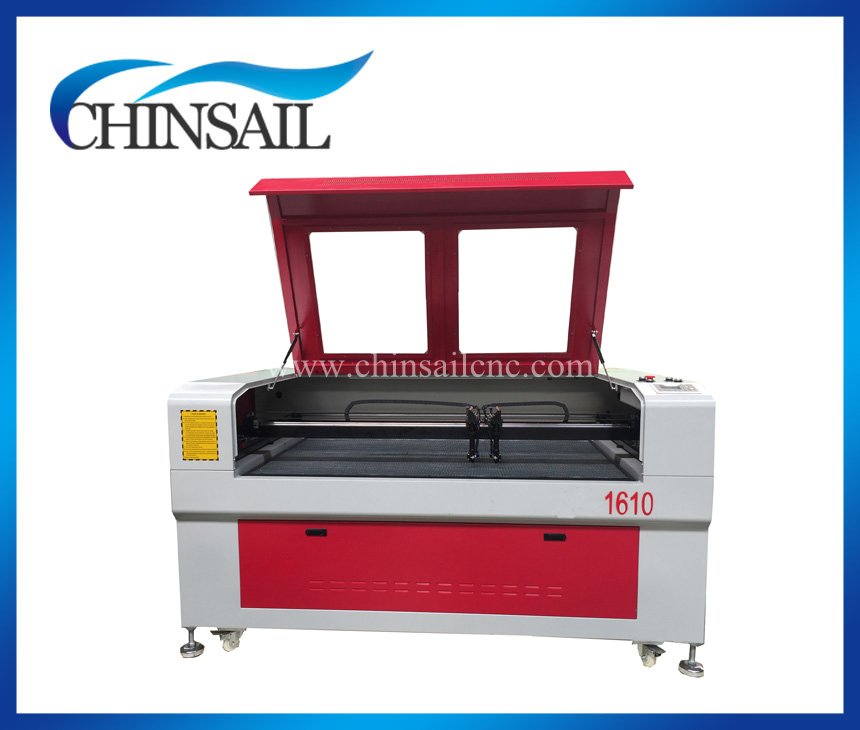 2 heads laser machine